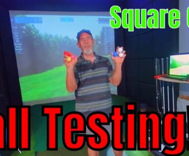 Square Golf Launch Monitor | Golf Ball Test | Square Golf,  Mizuno, Wiffle and Almost Golf BALLS!