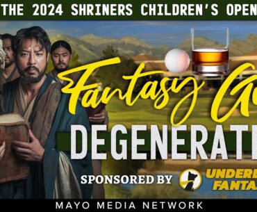 THE 2024 SHRINERS CHILDREN’S OPEN, Fantasy Golf Picks & Plays | Fantasy Golf Degenerates