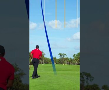 Tiger Woods' 370-YARD DRIVE was the longest of the whole contest. #TaylorMade #shorts