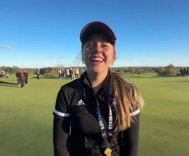 Colfax/Elk Mound’s Belle Kongshaug on her repeat championship at the 2024 WIAA D2 state tournament