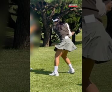 빨라도 너무 빨라!✨| KLPGA 윤이나 정규투어프로 #응원릴레이2024 #golf  #golfswing