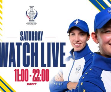 LIVE | DAY 2 | 2024 SOLHEIM CUP