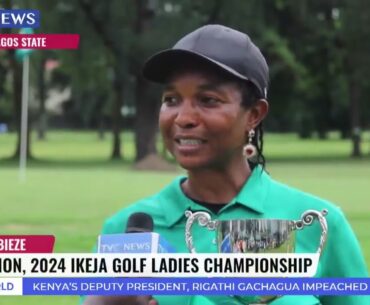 Obieze Emerges Champion At The Ladies Championship Of Ikeja Golf Competition