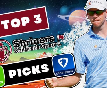 2024 Shriners Children's Open Picks & Predictions | PGA Tour Bets