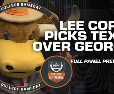 Lee Corso's headgear pick for Georgia vs. Texas with Scottie Scheffler | College GameDay