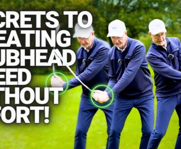 BOOST Clubhead Speed With THESE Easy Must-Try Golf Swing Exercises!