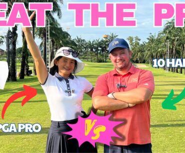 Can I beat a THAI LPGA PRO!? 🇹🇭