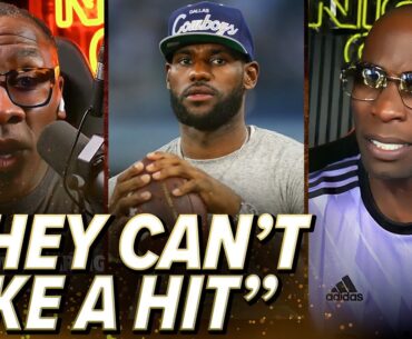 Shannon Sharpe & Chad Johnson say NBA players couldn't play in the NFL | Nightcap