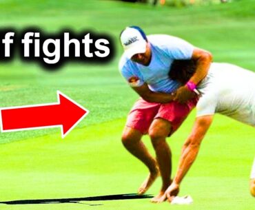 9 WILDEST Golf Moments Fans Went TOO Far..