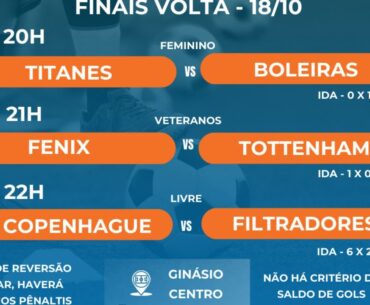 AO VIVO E COM IMAGENS| MUNICIPAL LEDUR DE FUTSAL | FINAL | VOLTA