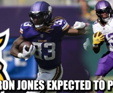 REPORT: Minnesota Vikings RB Aaron Jones Expected to Play Sunday vs the Lions