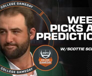 Scottie Scheffler says Texas will 'PROVE WHY they're No. 1' against Georgia 👀 | College GameDay