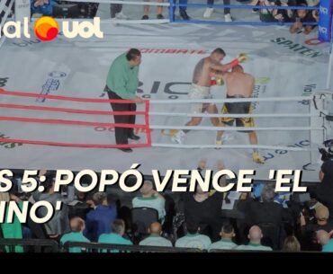 FMS 5: POPÓ VENCE ‘EL CHINO', ARGENTINO CASCA GROSSA, EM LUTA DE 5 ROUNDS, QUEDAS E PROVOCAÇÕES