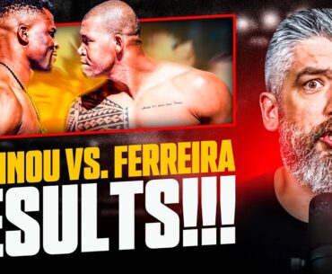 LUKE THOMAS *LIVE* | Francis Ngannou vs Renan Ferreira | Live Results