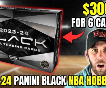 WEMBY OR BUST!!! 2023-24 Panini Black NBA Box Review