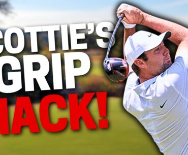 Scottie Scheffler's SECRET Golf Grip Hack!