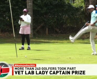 Golf: Willy Mastamet and Njeri Wakahiu crowned winners of the Lady Captain's Prize