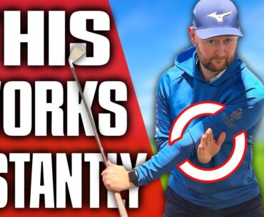 The QUICKEST Way For PERFECT Iron Strikes! Simple Golf Tips