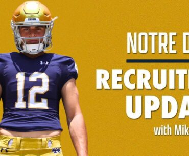 Notre Dame recruiting update with Mike Singer: Analyzing the Irish's new commitments | Blake Hebert