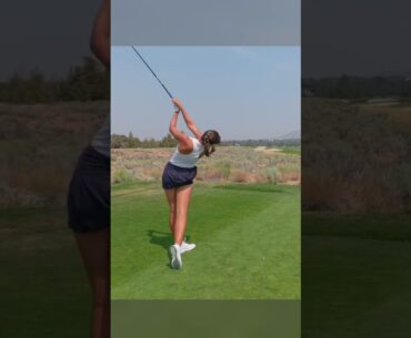 When you try and get in their head #golf #golfgirls #professionalathletes #automobile