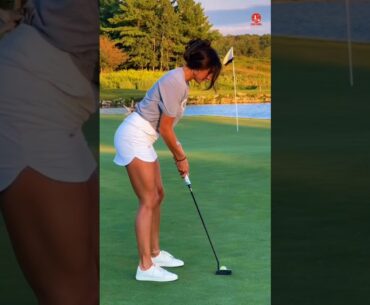 Beautiful golf girl karol priscilla #karolpriscilla #golfshort