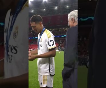 “My mum has fancied you for years” 🤣 Wholesome moment between Mourinho and the Bellingham family 🥰