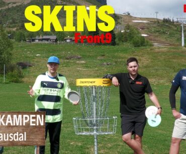 Discgolf Skins fra Skeikampen (front 9)