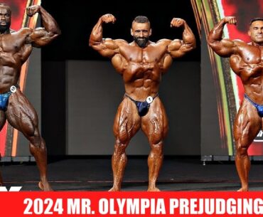 2024 Mr. Olympia Prejudging Open Bodybuilding: Hadi, Derek, and Samson + Keone Pearson Wins 212