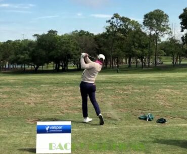 Doc Redman Golf Swing on the driving range Valspar Championship 2023