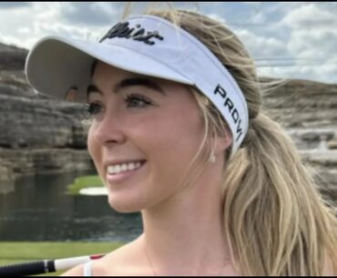 Bra-less Golfer Grace Charis Has Fans Buzzing With New Video On Course