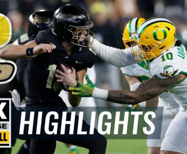 No. 2 Oregon Ducks vs. Purdue Boilermakers Highlights | FOX College Football