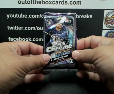 Out Of The Box Group Break #16,127- 2024 Topps Cosmic Chrome Baseball Hobby (Single Box) Double-Up