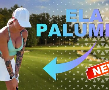 Ela Palumbo  Golf Swing is SO SIMPLE Yet SO POWERFUL!