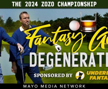 THE 2024 ZOZO CHAMPIONSHIP, Fantasy Golf Picks & Plays | Fantasy Golf Degenerates