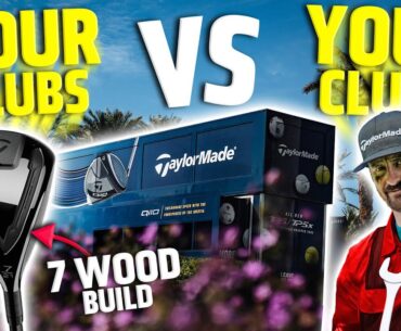 TOUR TRUCK BUILD! 7 WOOD - TOUR CLUBS VS YOUR CLUBS