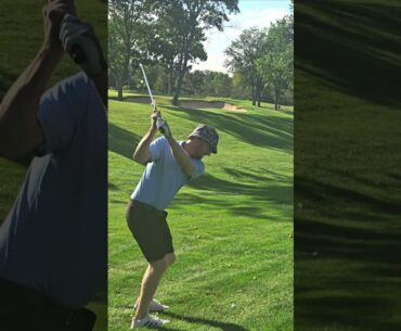 Golfer’s SHOT Goes Over the TREE… and Into the TRAP!