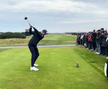 Wilco Nienaber Golf Swing Slow Motion Tee Shot St. Andrews 2024