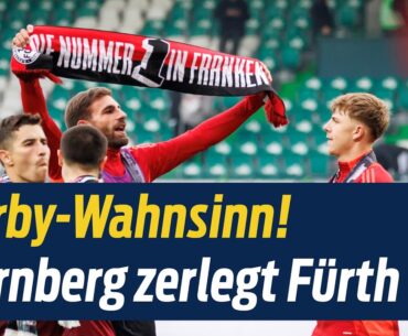 FCN siegt 4:0 im 273. Frankenderby! Alles zum fränkischen Fußball-Klassiker | Club-Funk