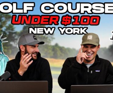 Top Public Golf Courses in NYC under $100