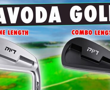 These Irons SHOCKED ME | Avoda Golf Origin One Length And Combo Length Irons Review