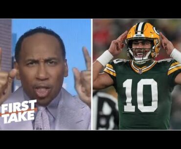 FIRST TAKE | Stephen A. reacts to Jordan Love outplays C.J Stroud as Packers beat Texans 24-22