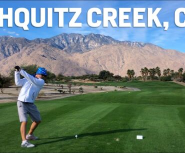 Tahquitz Creek Golf Resort - Learning to Putt before Pebble