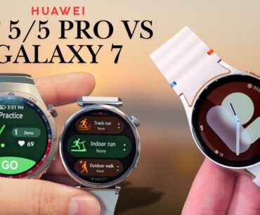 Huawei Watch GT 5 Pro VS Samsung Galaxy Watch 7 VS Huawei Watch GT 5