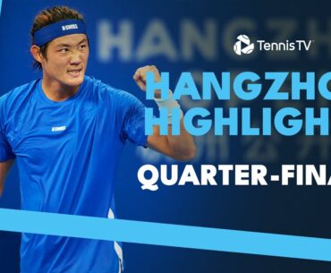 Cilic Takes On Uchiyama; Zhang, Bu & Nakashima Play | Hangzhou 2024 Quarter-Final Highlights