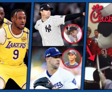 LeBron & Bronny James Make History, Yankees/Dodgers Starters as Kids, Chick-fil-A Cow Drumming | 266