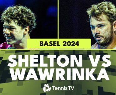 Ben Shelton vs Stan Wawrinka 😮‍💨 | Basel 2024 Highlights