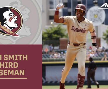 Florida State Third Baseman Cam Smith | 2024 MLB Draft