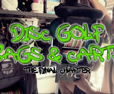 Everything You Need to Know About QUALITY Disc Golf Bags and Carts