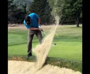 Crystal Spings Golf Course - Tough (for me) Bunker Shot