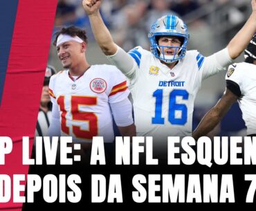 T&P NFL LIVE: CHIEFS INVICTOS, LIONS E RAVENS EMPOLGANDO, E MAIS